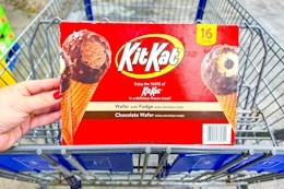 KitKat Ice Cream Cones, Only $8.68 at Sam's Club ($0.54 per Cone) card image