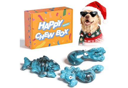 Dog Chew Toys 3-Pack