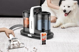 Portable Carpet and Upholstery Spot Cleaner, Now $99.99 on Amazon card image