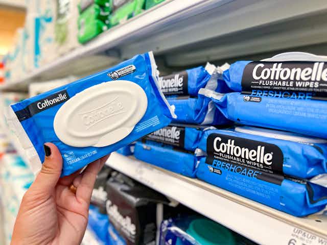 Cottonelle Wipes, Just $1.43 per Pack at Target card image