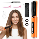 Cordless Hair Straightener Brush