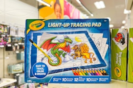 Crayola Light-Up Tracing Pads, Only $12.82 for Target Black Friday card image