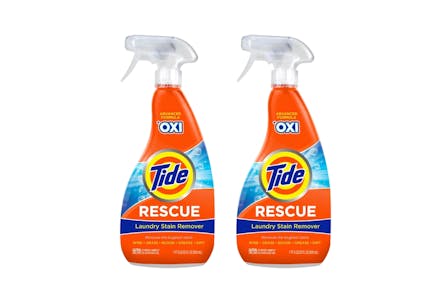 2 Tide Rescue Stain Removers