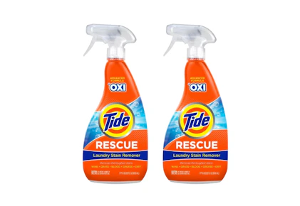 2 Tide Rescue Stain Removers