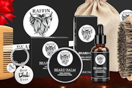 a beard care set