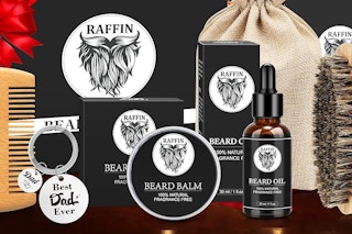 a beard care set