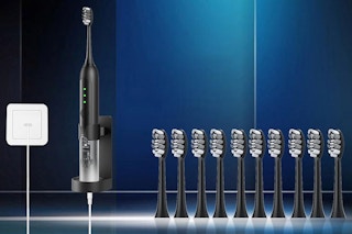 an electric toothbrush set