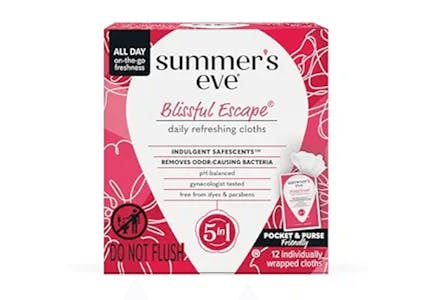 Summer's Eve Feminine Wipes