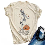 Women's Halloween Pumpkin Shirt