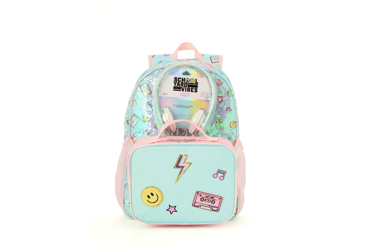Schoolyard Vibes Kids' Backpack Set