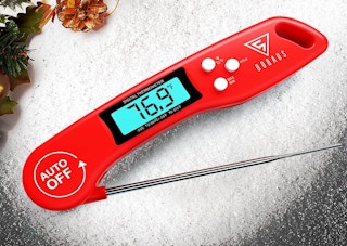 a red meat thermometer