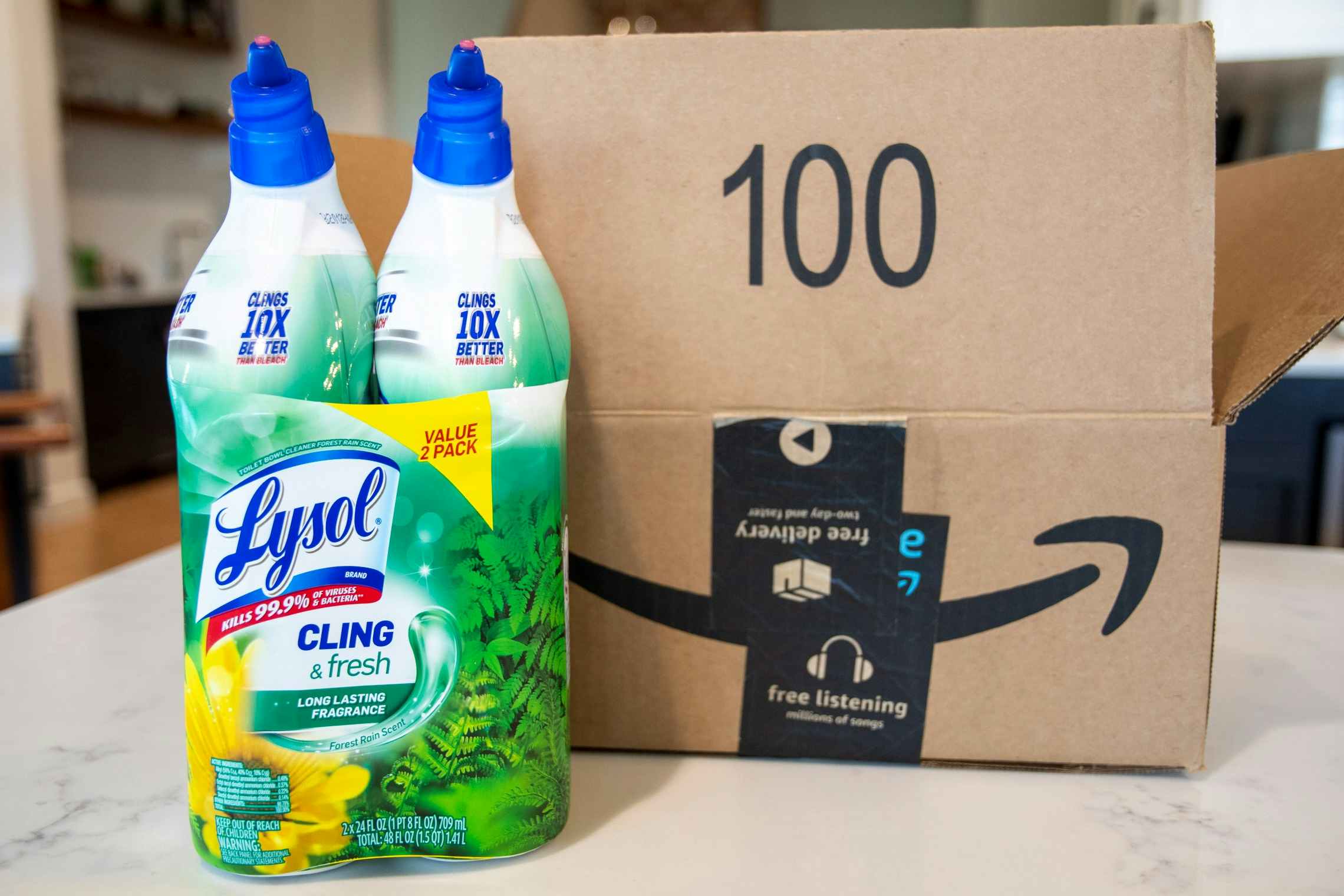 Lysol Toilet Bowl Cleaner 2-Pack, as Low as $3.08 on Amazon
