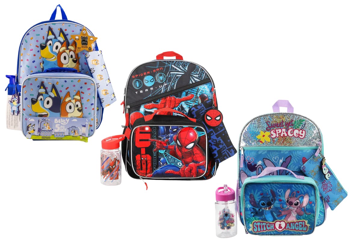 Character Backpack Set