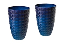 Faux Ceramic Planter Set