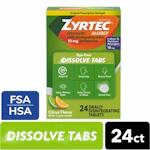 Zyrtec Allergy Dissolve Tablets