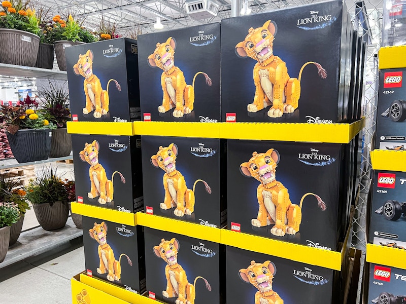 costco lego young simba the lion king 2