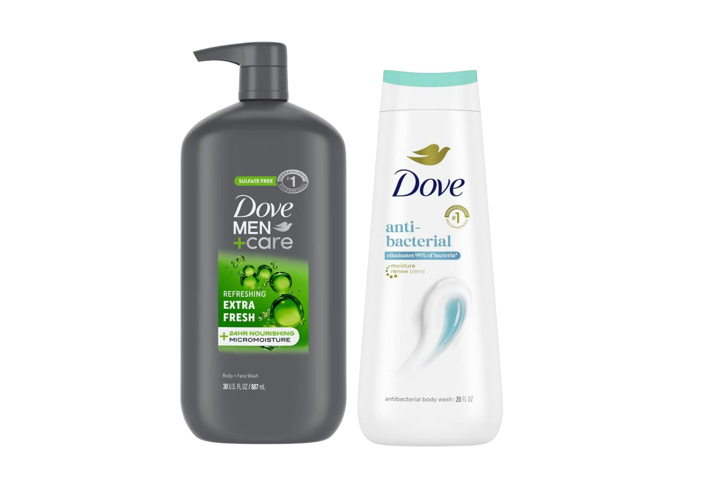 2 Dove Body Washes