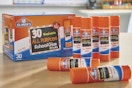 Elmer's All Purpose School Glue Sticks 30-Pack in school room