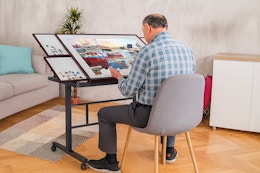 Walmart jigsaw puzzle table