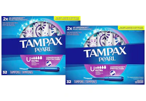 2 Boxes Tampax Tampons