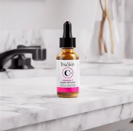 TruSkin C+ Super Serum Lifestyle Stock Photo