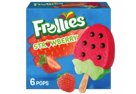 Frollies® Strawberry Ice Pops