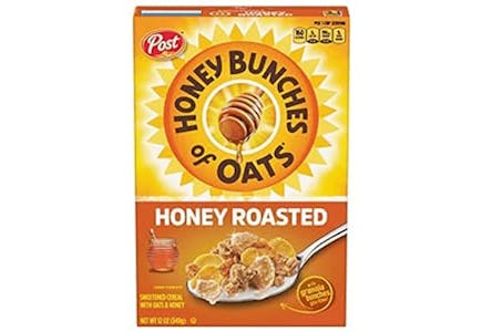 Honey Bunches of Oats Cereal