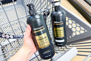 tresemme products in shopping cart