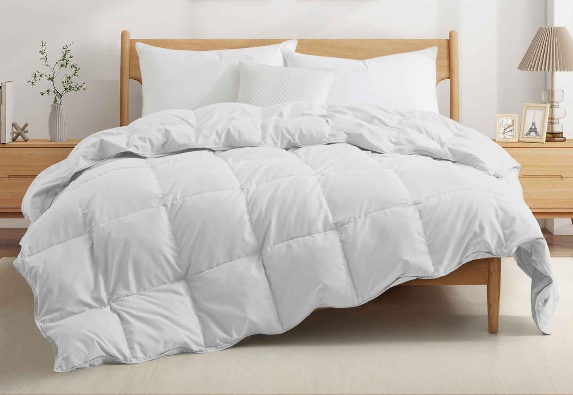 All Season Goose Feather Down Comforter