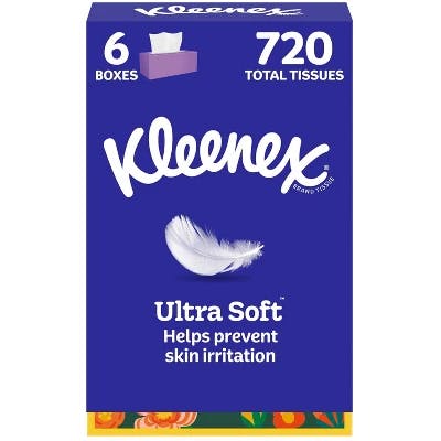 3 Kleenex Tissues 6-Packs