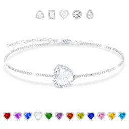 Love Heart Charm Bracelet