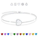 Love Heart Charm Bracelet