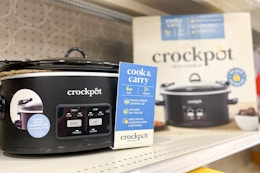 Crock-Pot 6-Quart Programmable Slow Cooker, Only $37.99 at Target card image