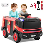 Costway Kids' Ride-On Fire Truck