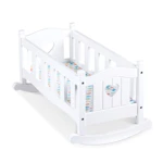 Melissa & Doug Wooden Play Cradle
