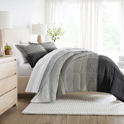 Ombre Reversible Comforter Set