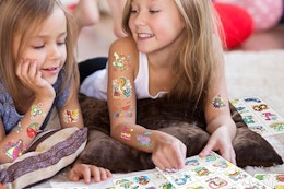 Kids' Tattoo Sticker Book, Just $4.99 on Amazon card image