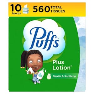Puffs Facial Tissues 10-Pack