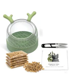 3-in-1 Cat Grass Kit & Feeder