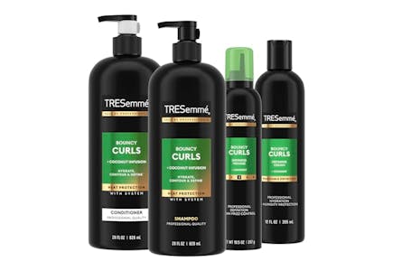 Tresemme Bouncy Curls Regimen