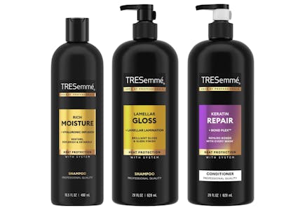 3 Tresemme Hair Care Products