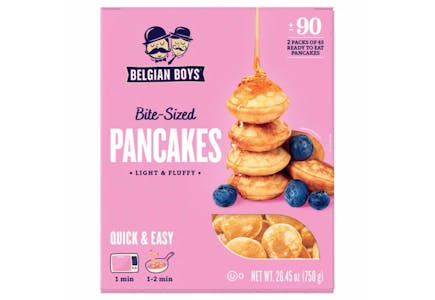 Belgian Boys Mini Pancakes