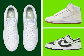 nike dunk collage