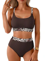 Women's Textured Bikini Set