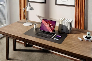 Leather Office Desk Pad Protector B0BMTPC44X