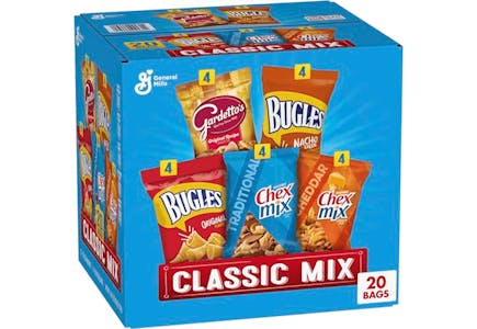 2 General Mills Snack Variety Packs