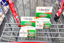 2 bactine ointments in a cart
