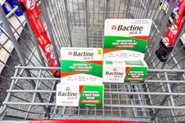 2 bactine ointments in a cart
