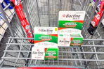 2 bactine ointments in a cart