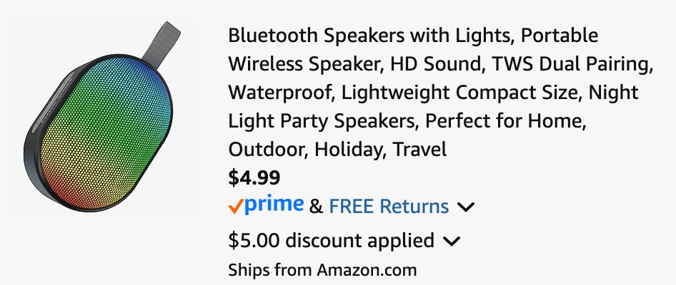 Cart speaker